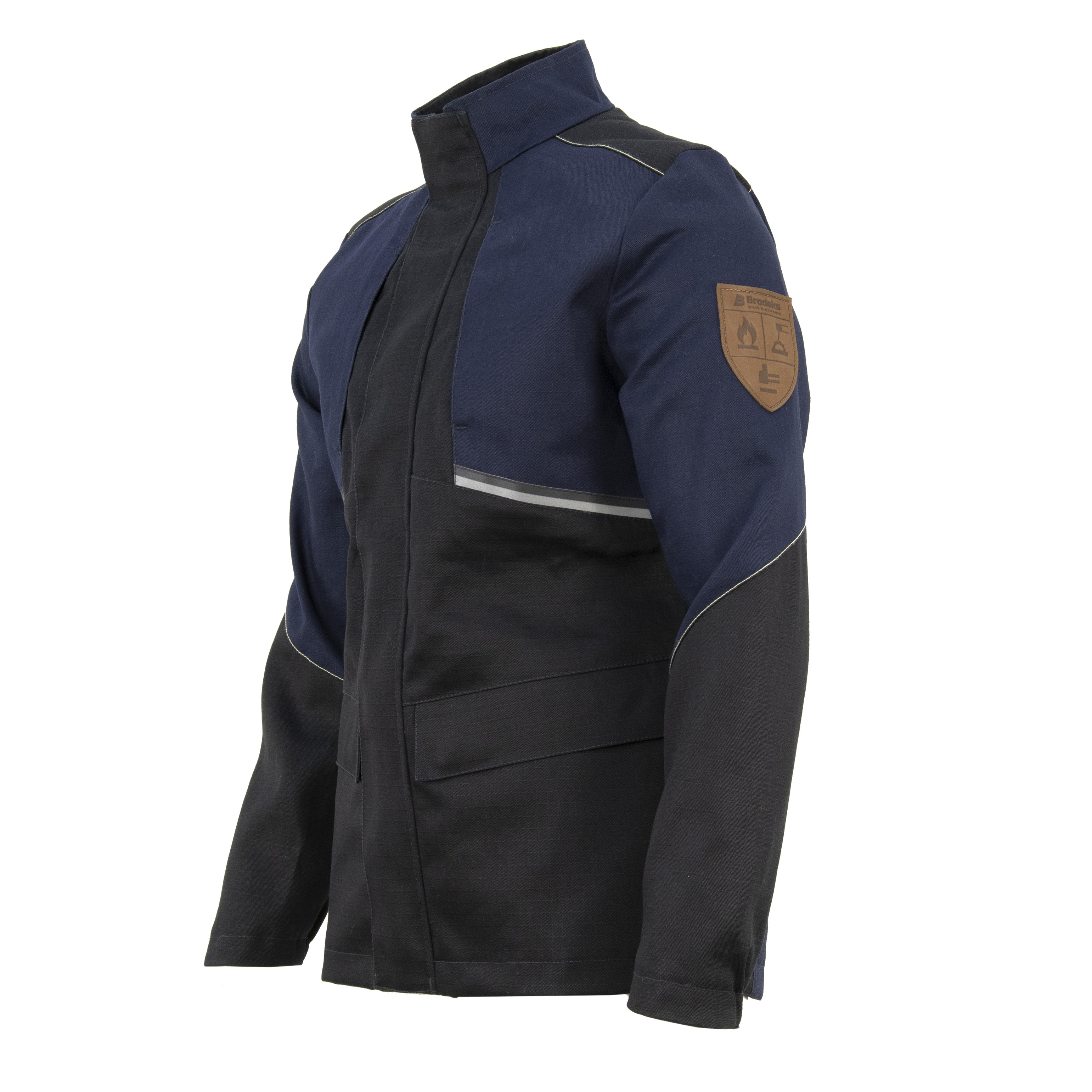 Куртка сварщика Brodeks FS28-01, т.синий/черный