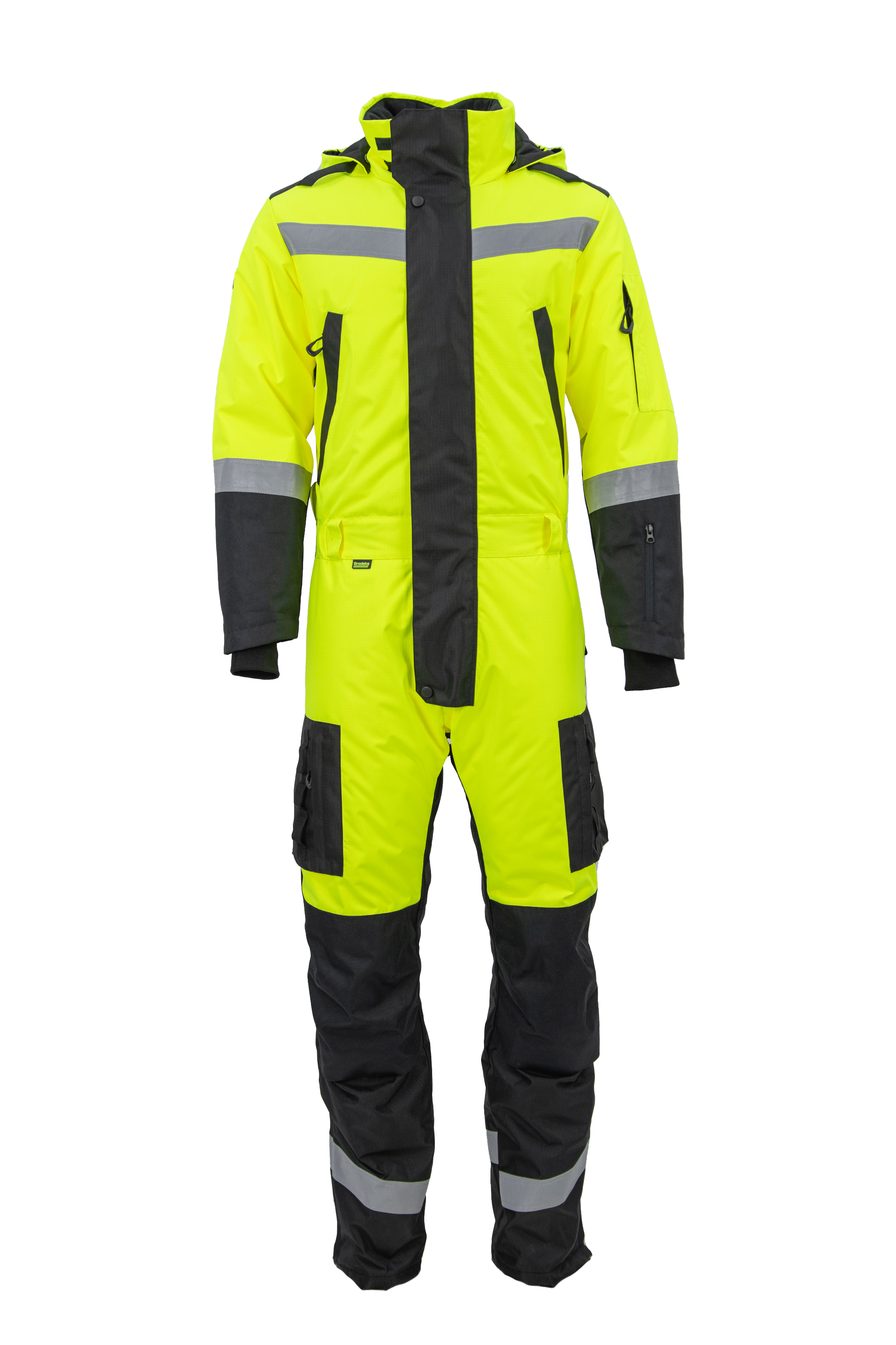 Зимний комбинезон Brodeks KW505, желтый/черный