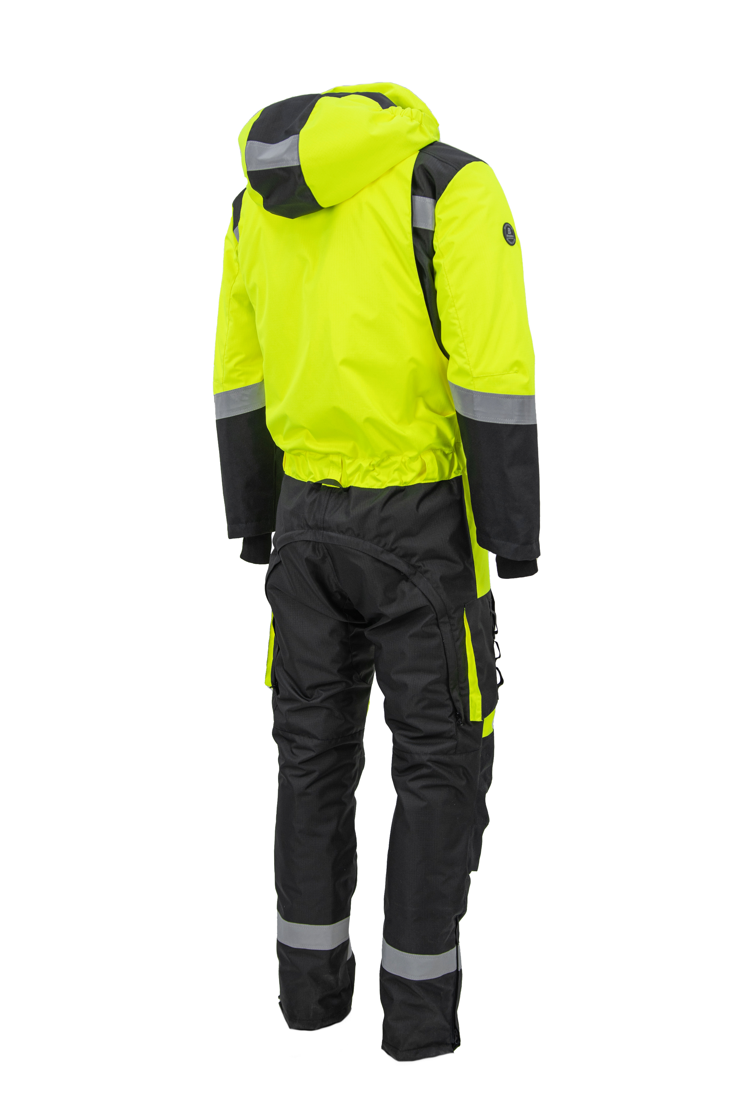 Зимний комбинезон Brodeks KW505, желтый/черный