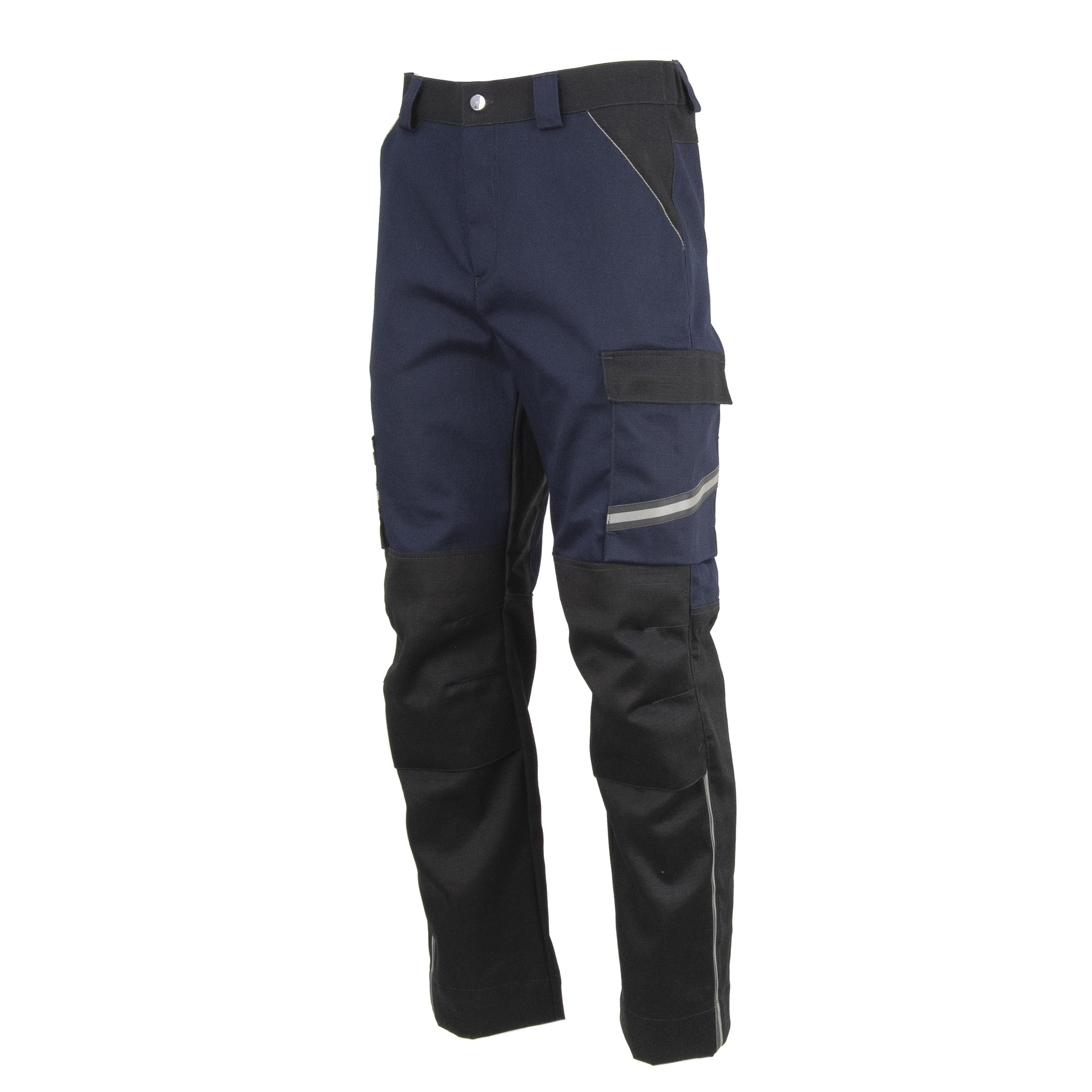 Брюки сварщика Brodeks FS38-01, т.синий/черный