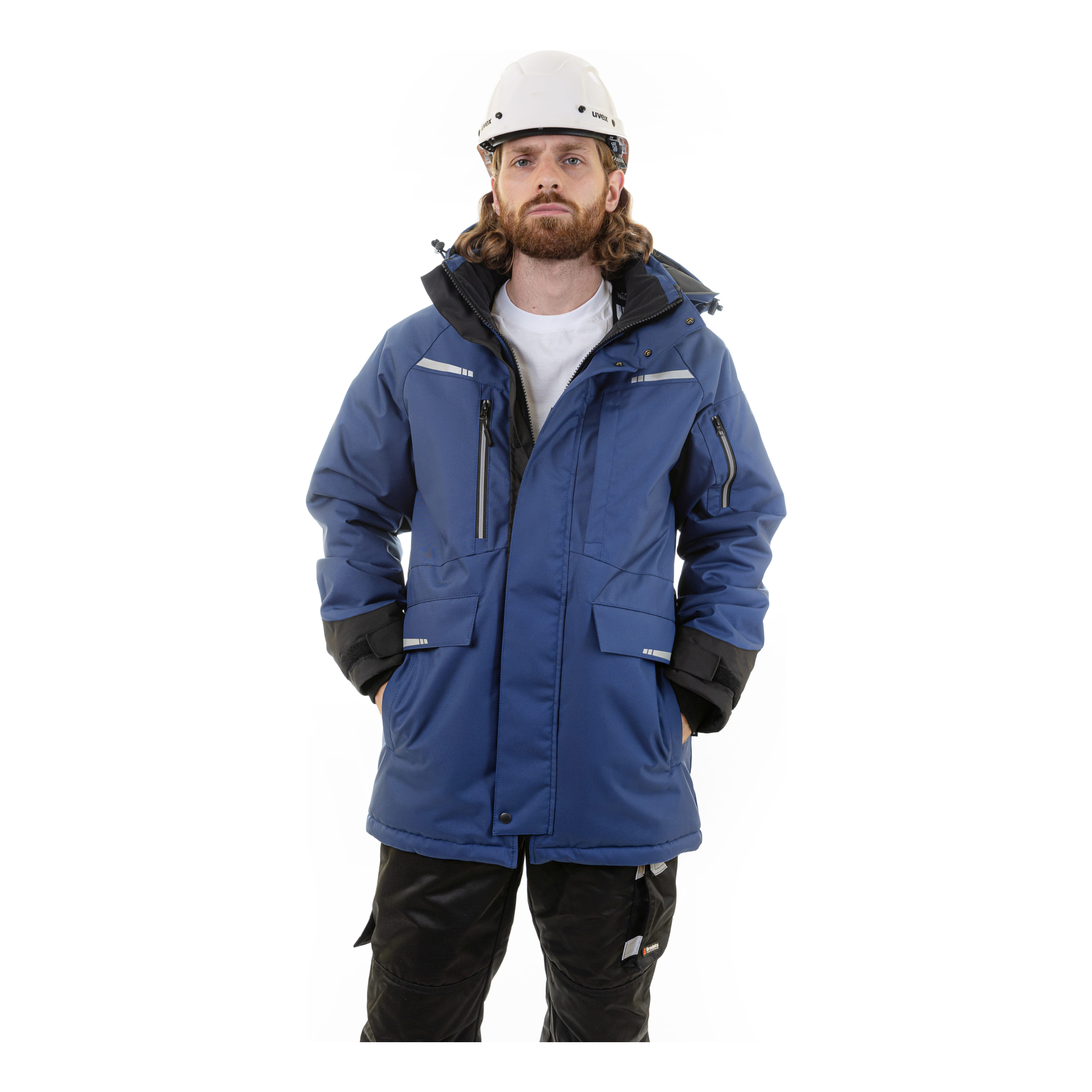 Зимняя куртка-парка Brodeks KW215 , синий