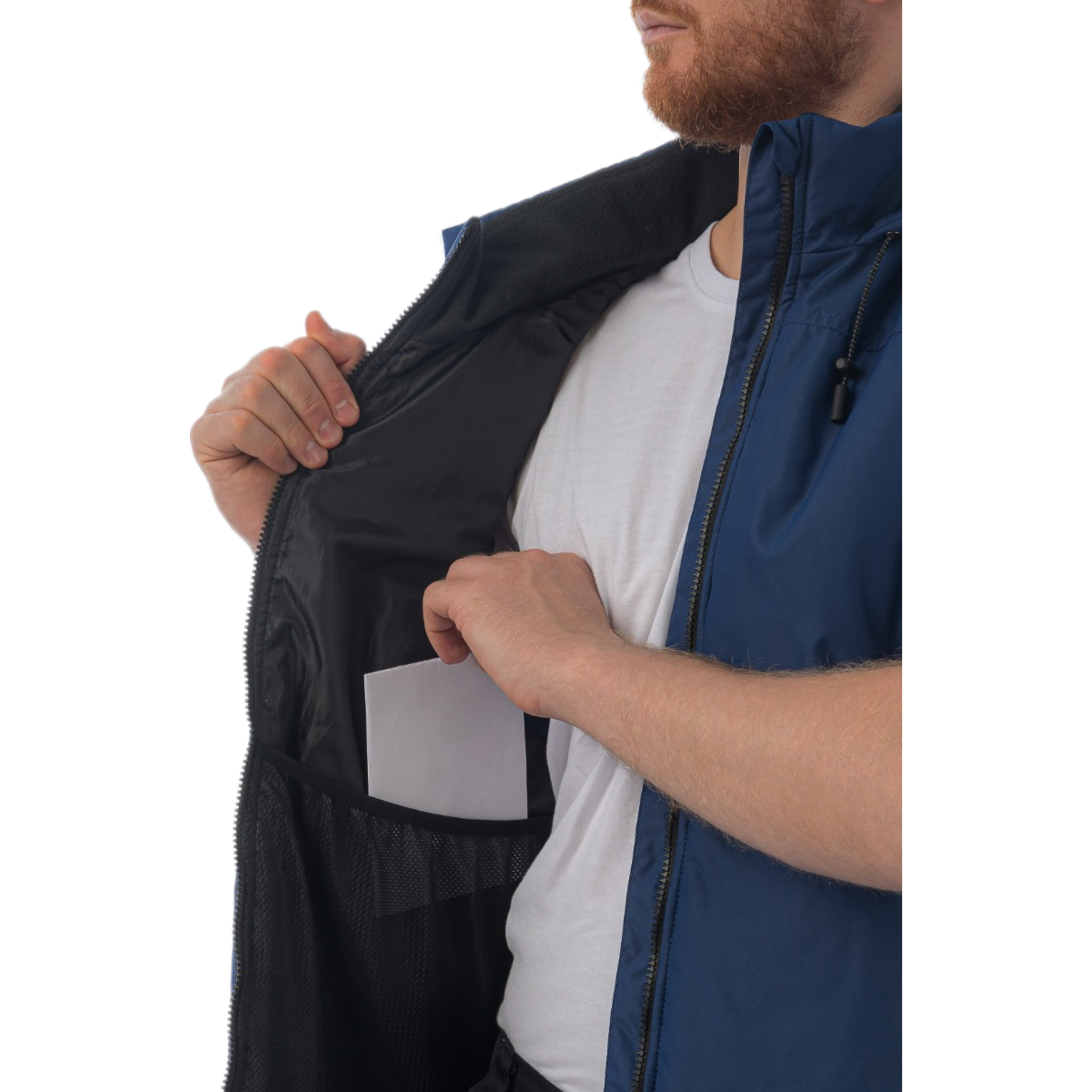 Жилет утепленный Brodeks KW112, синий