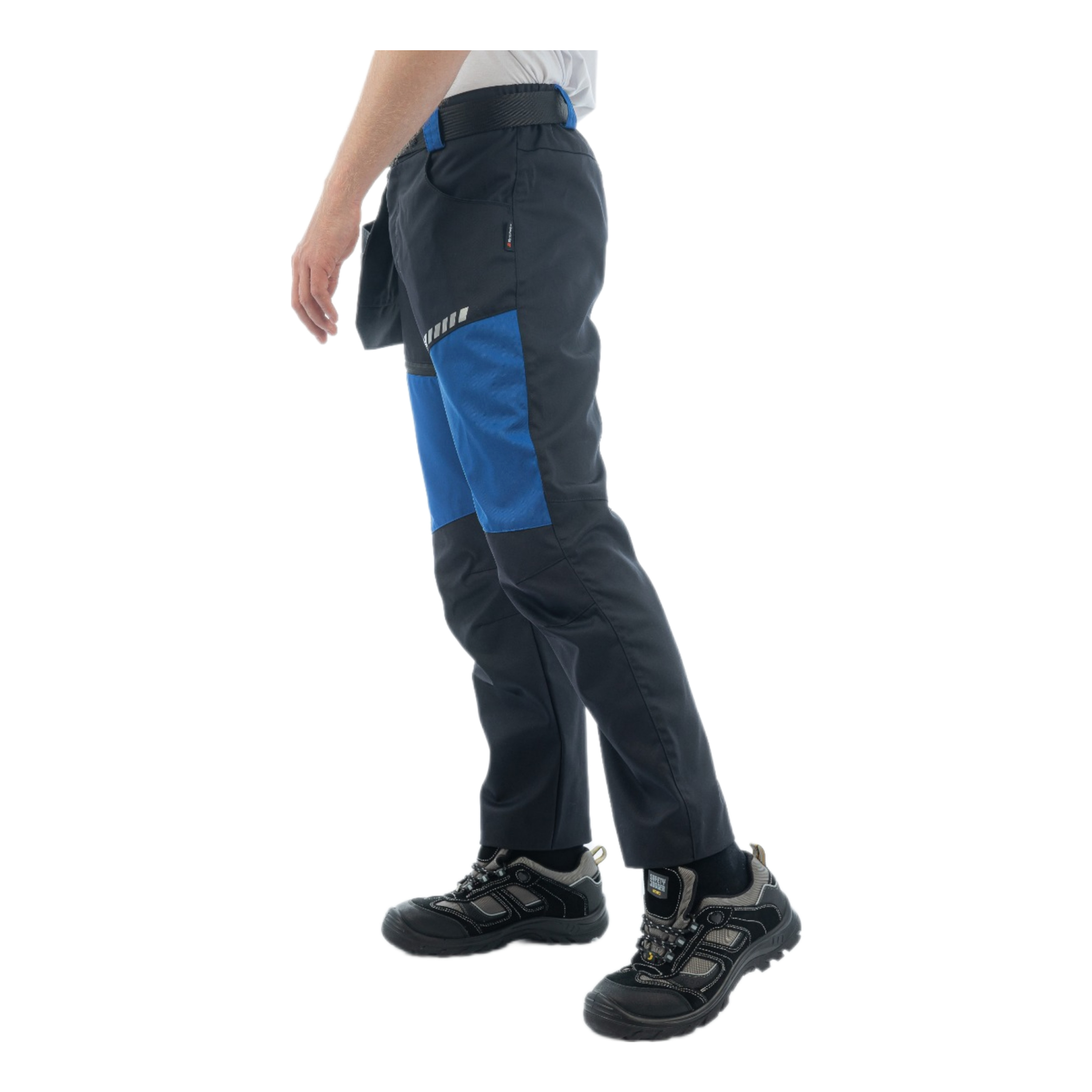 Брюки Brodeks KS334, синий/черный 