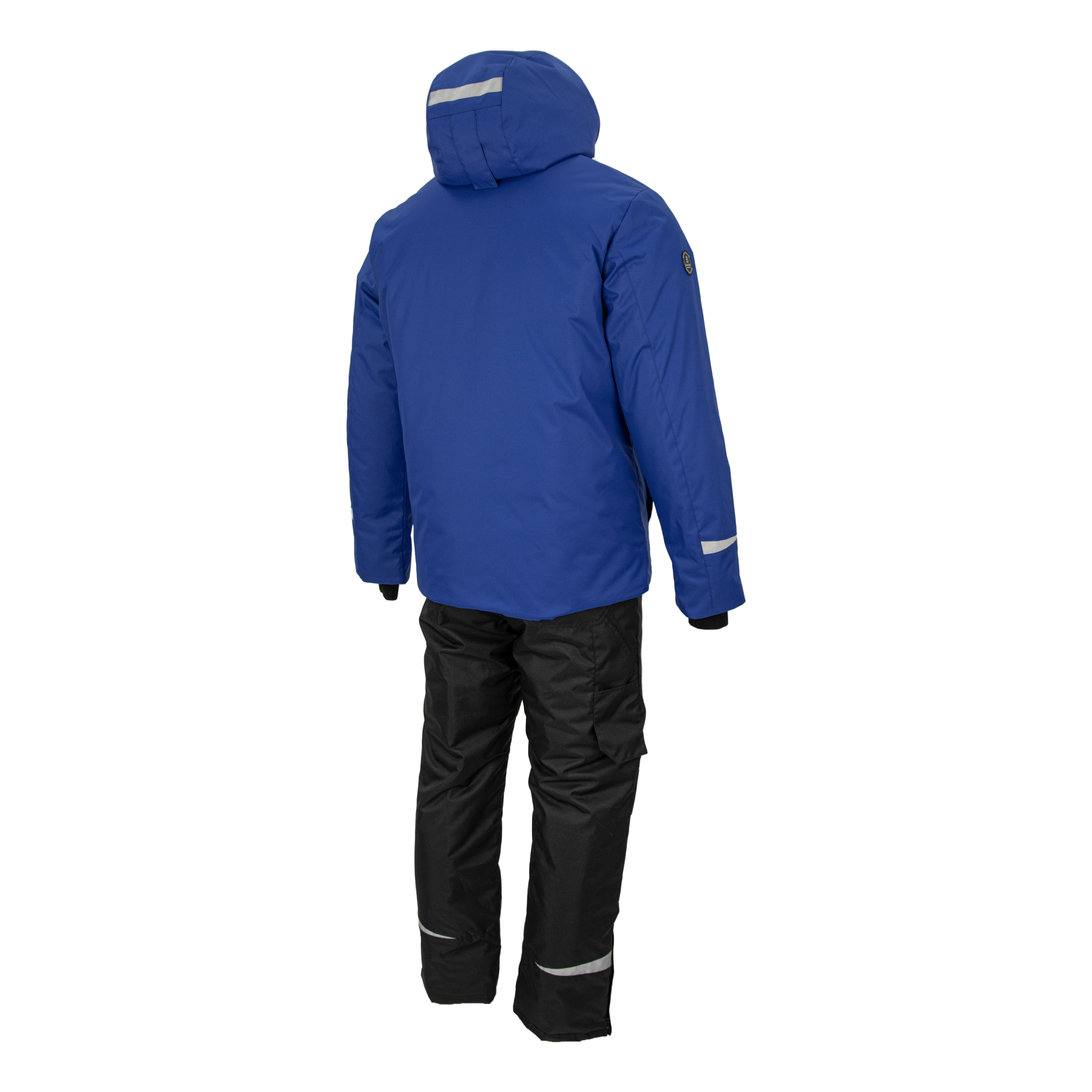 Зимний рабочий костюм Brodeks KW603, синий/черный