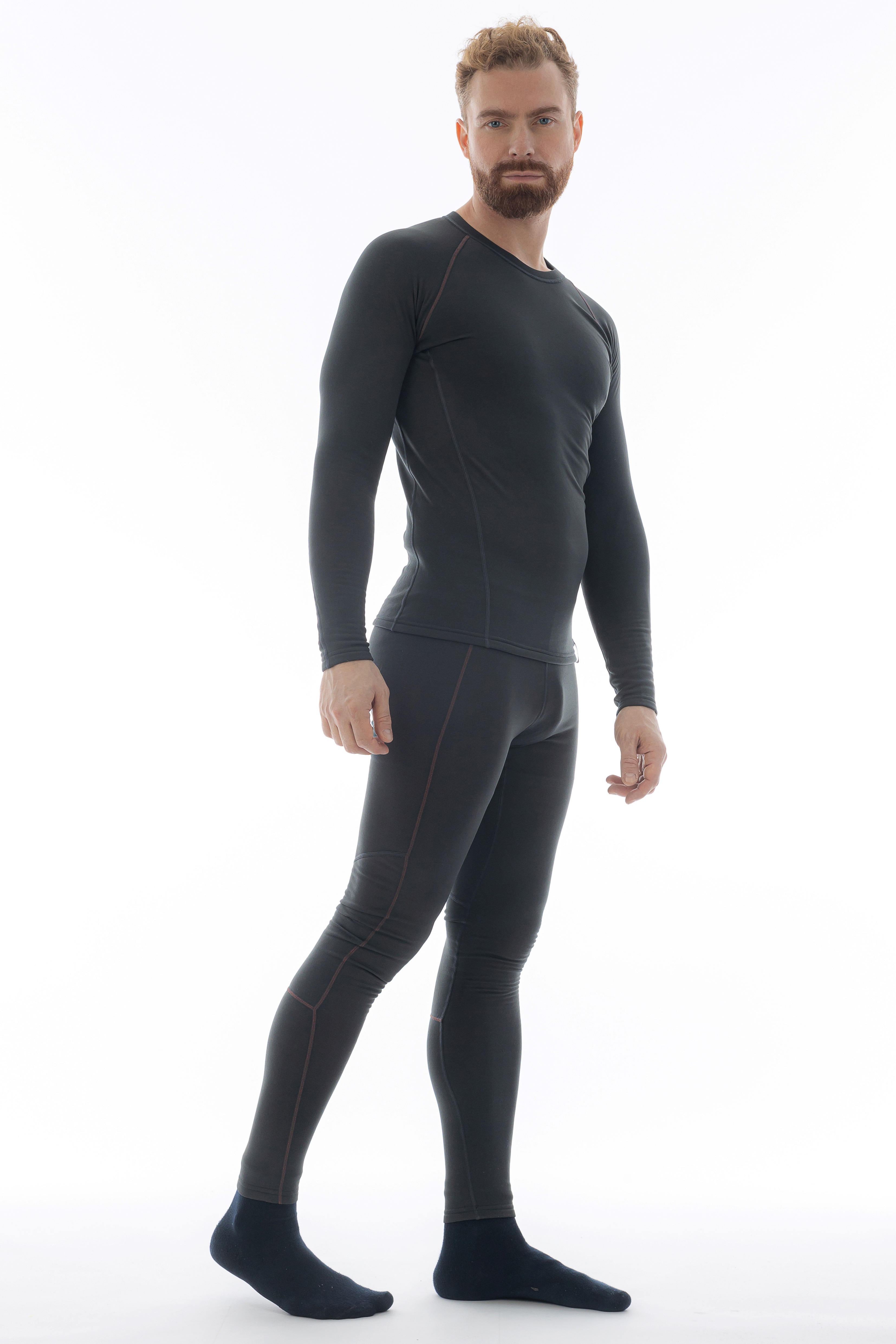 Комплект термобелья Brodeks Regular Action серый