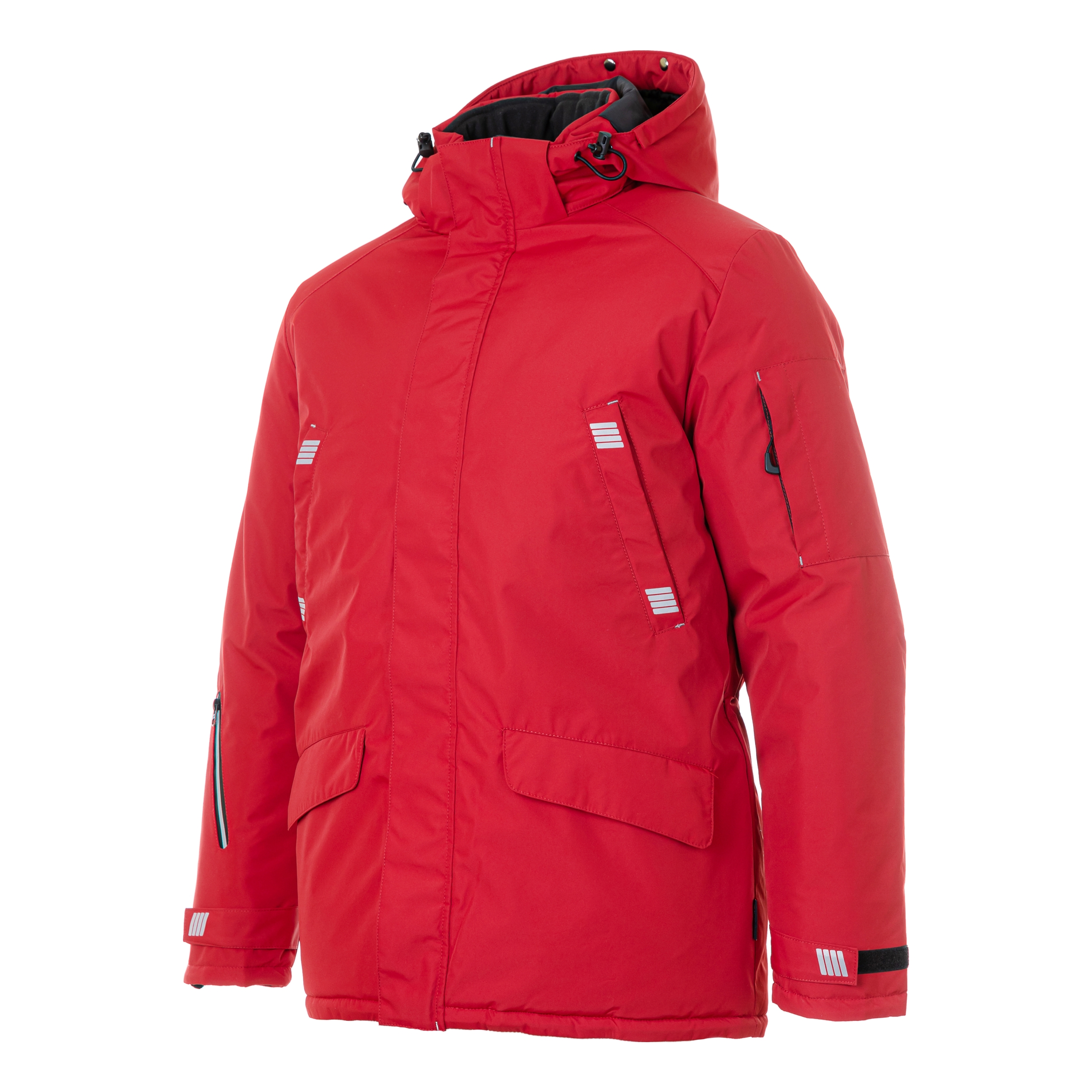 Зимняя куртка-парка Brodeks KW204, красный