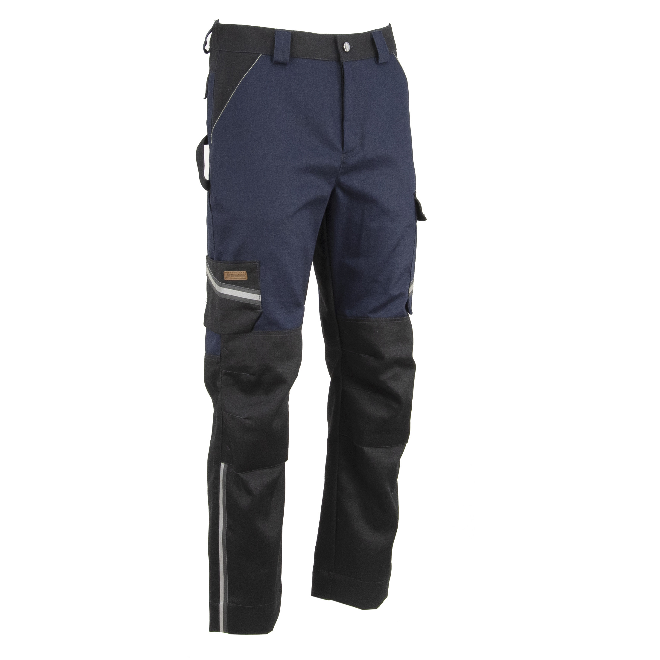 Брюки сварщика Brodeks FS38-01, т.синий/черный