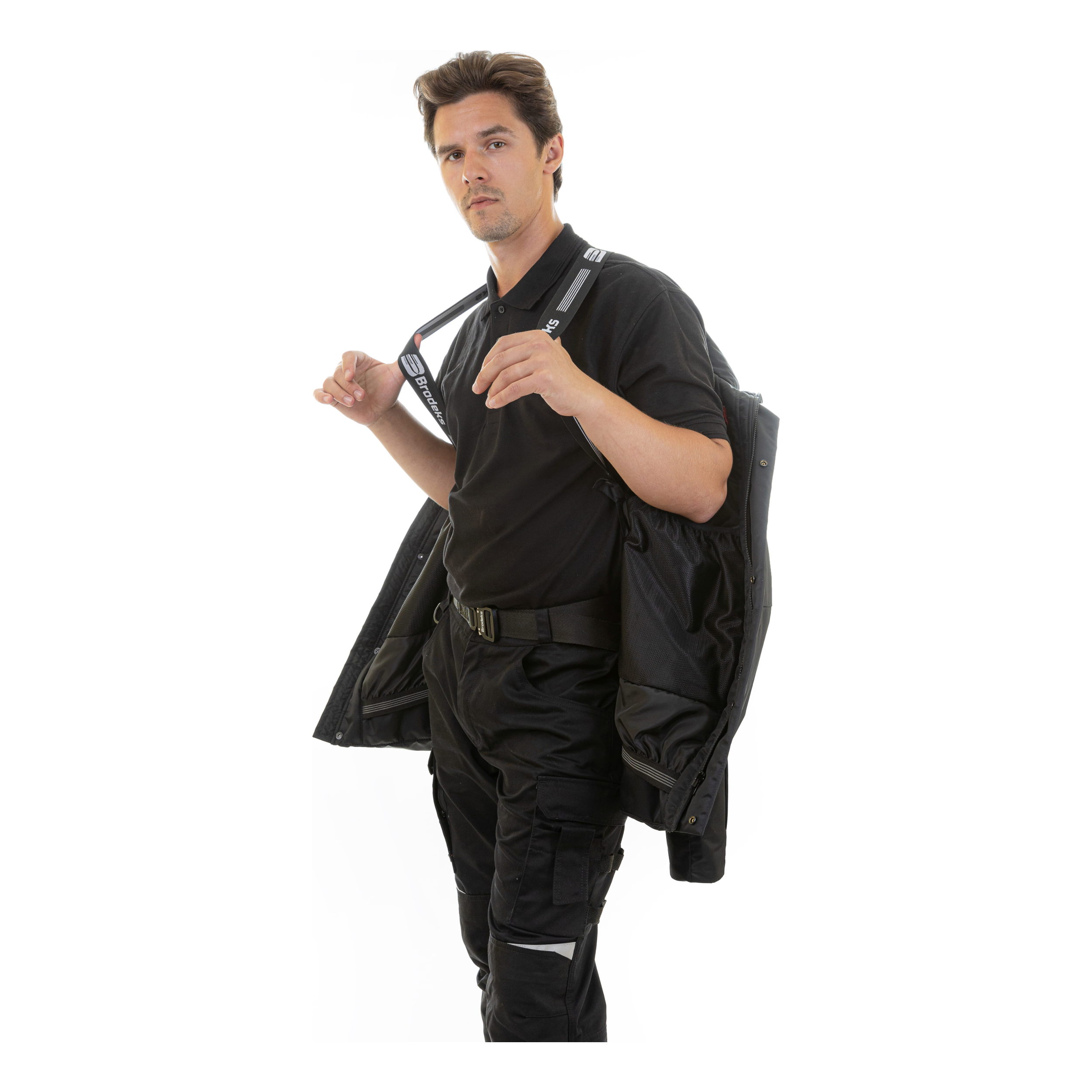 Зимняя куртка Brodeks KW231, черный