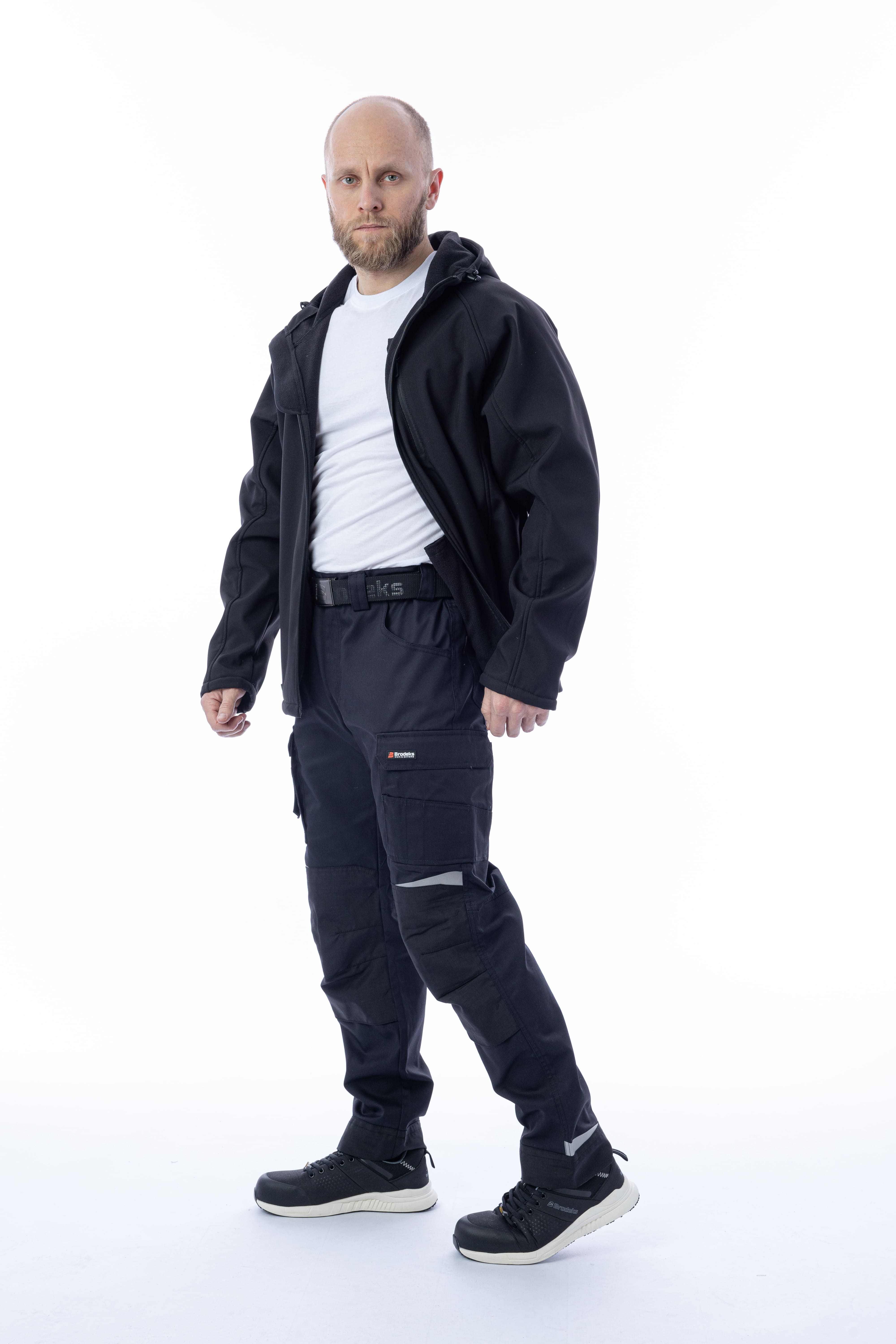 Куртка софтшелл Brodeks KS232, черный