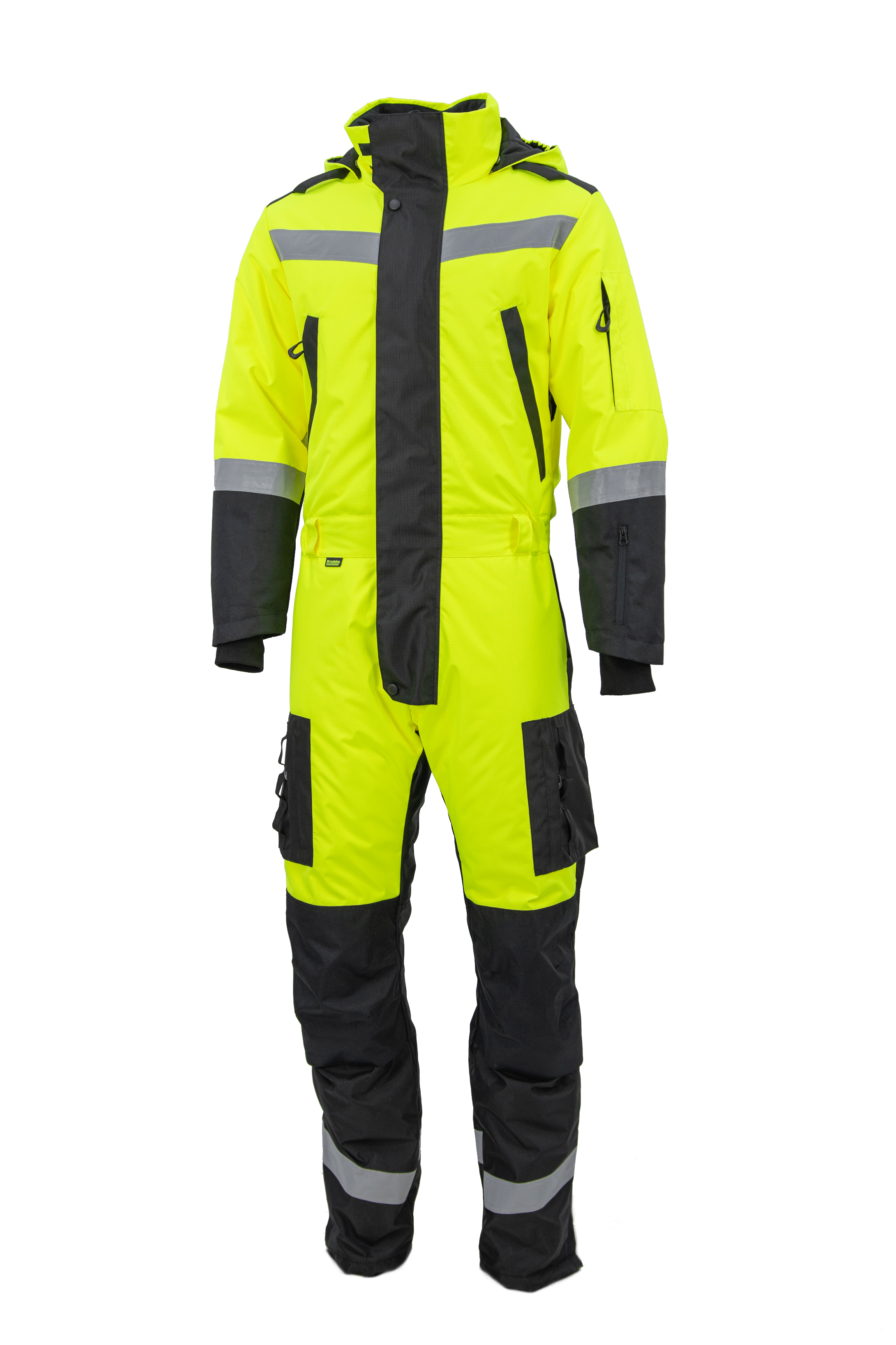 Зимний комбинезон Brodeks KW505, желтый/черный