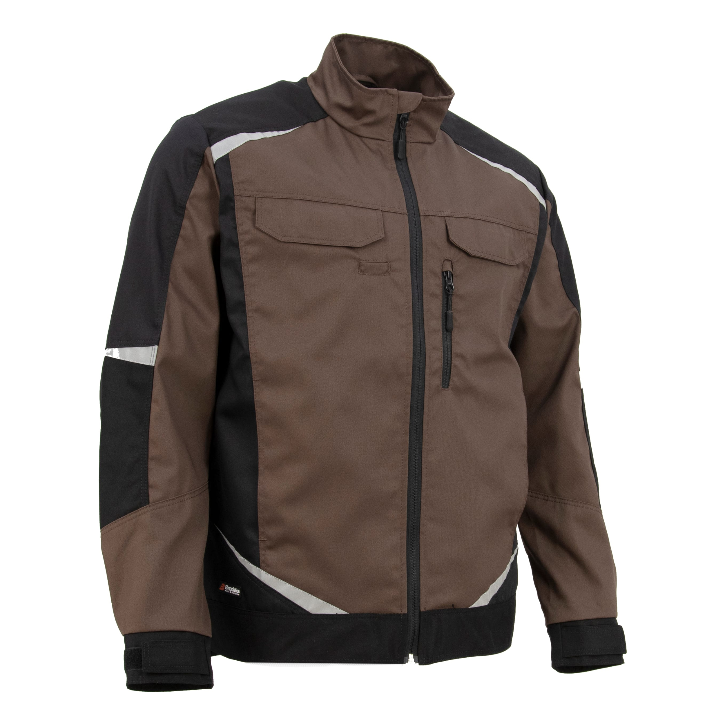 Куртка Brodeks KS202, коричневый/черный