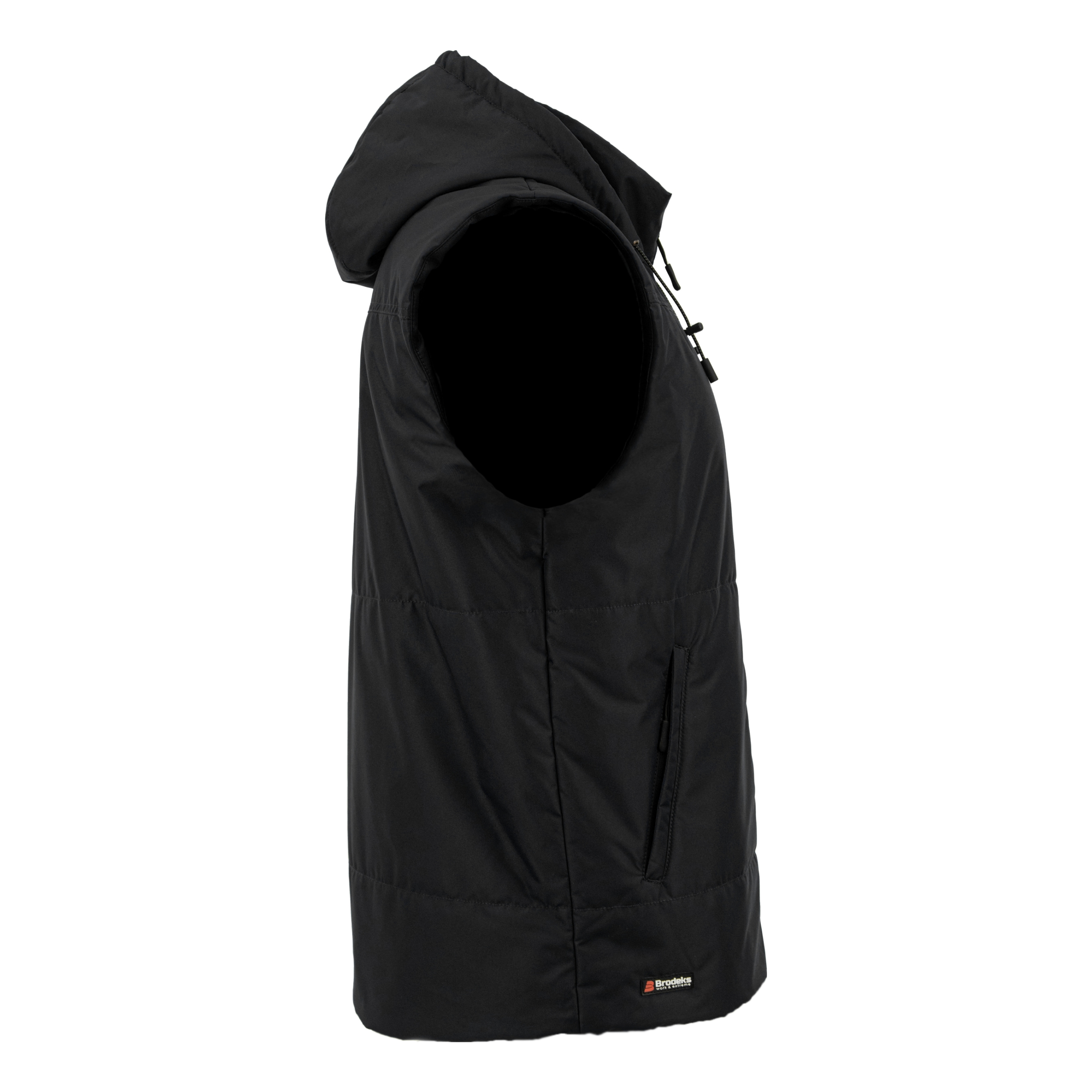 Жилет утепленный Brodeks KW112, черный