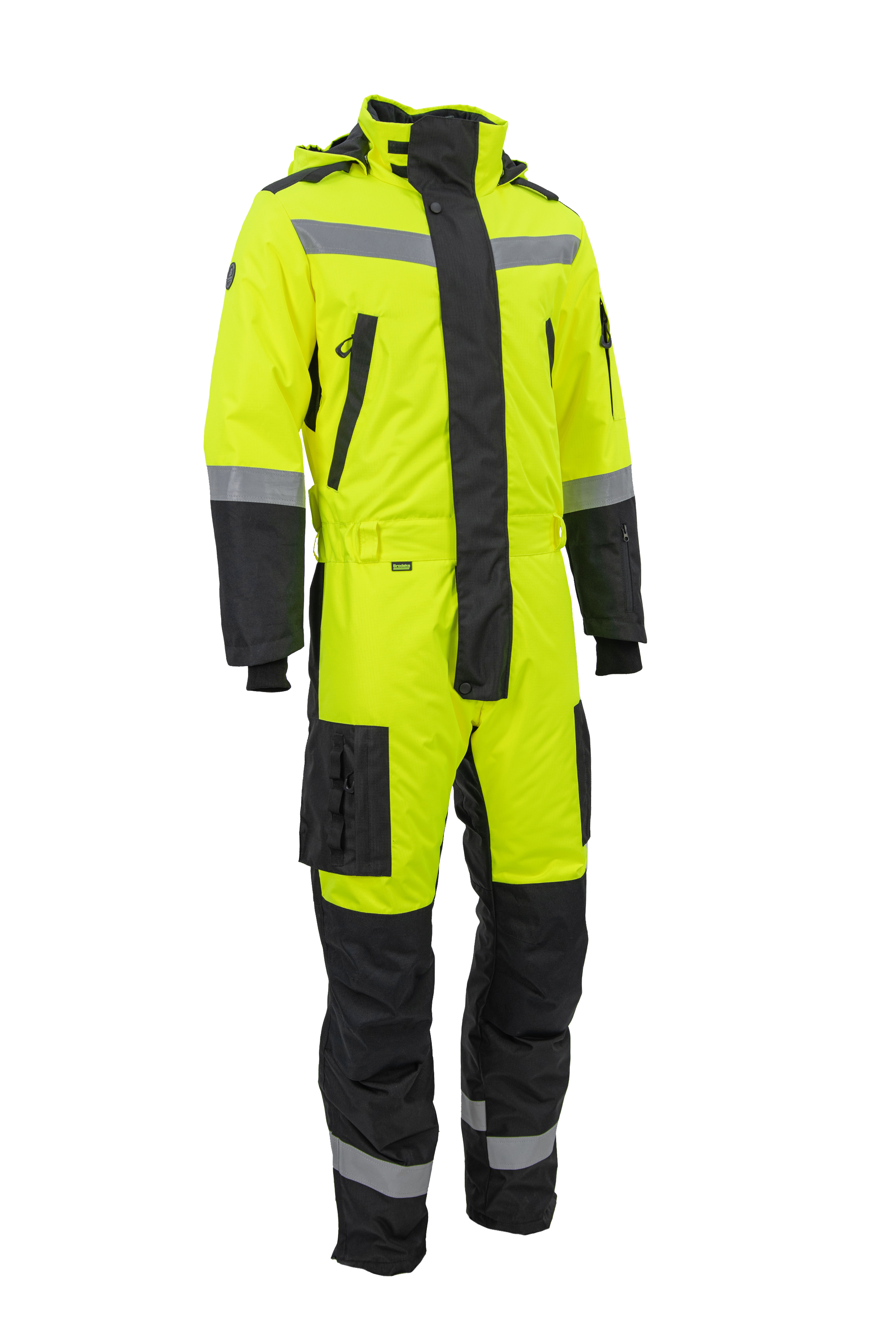 Зимний комбинезон Brodeks KW505, желтый/черный