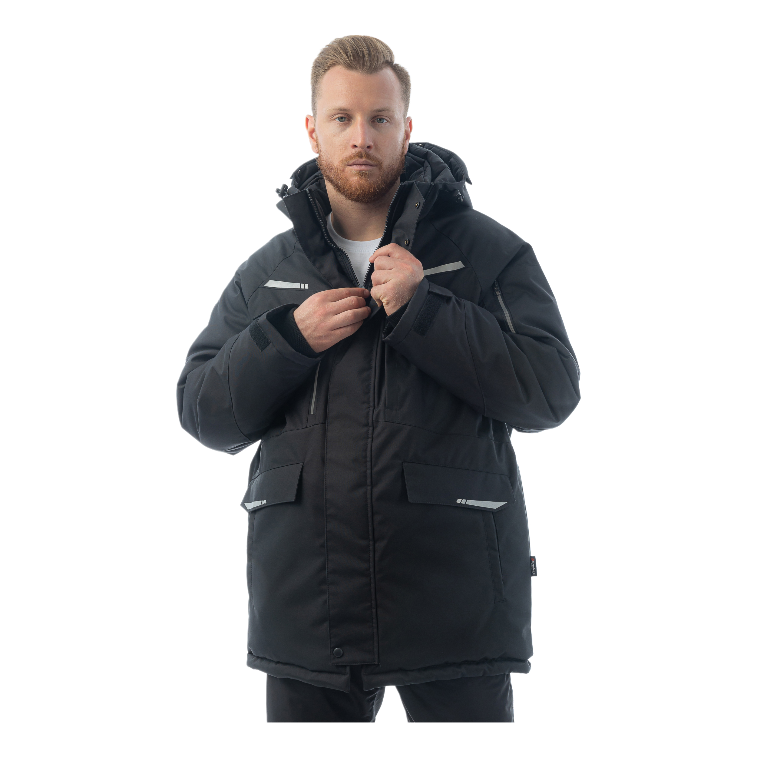 Зимняя куртка-парка Brodeks KW215 , черный