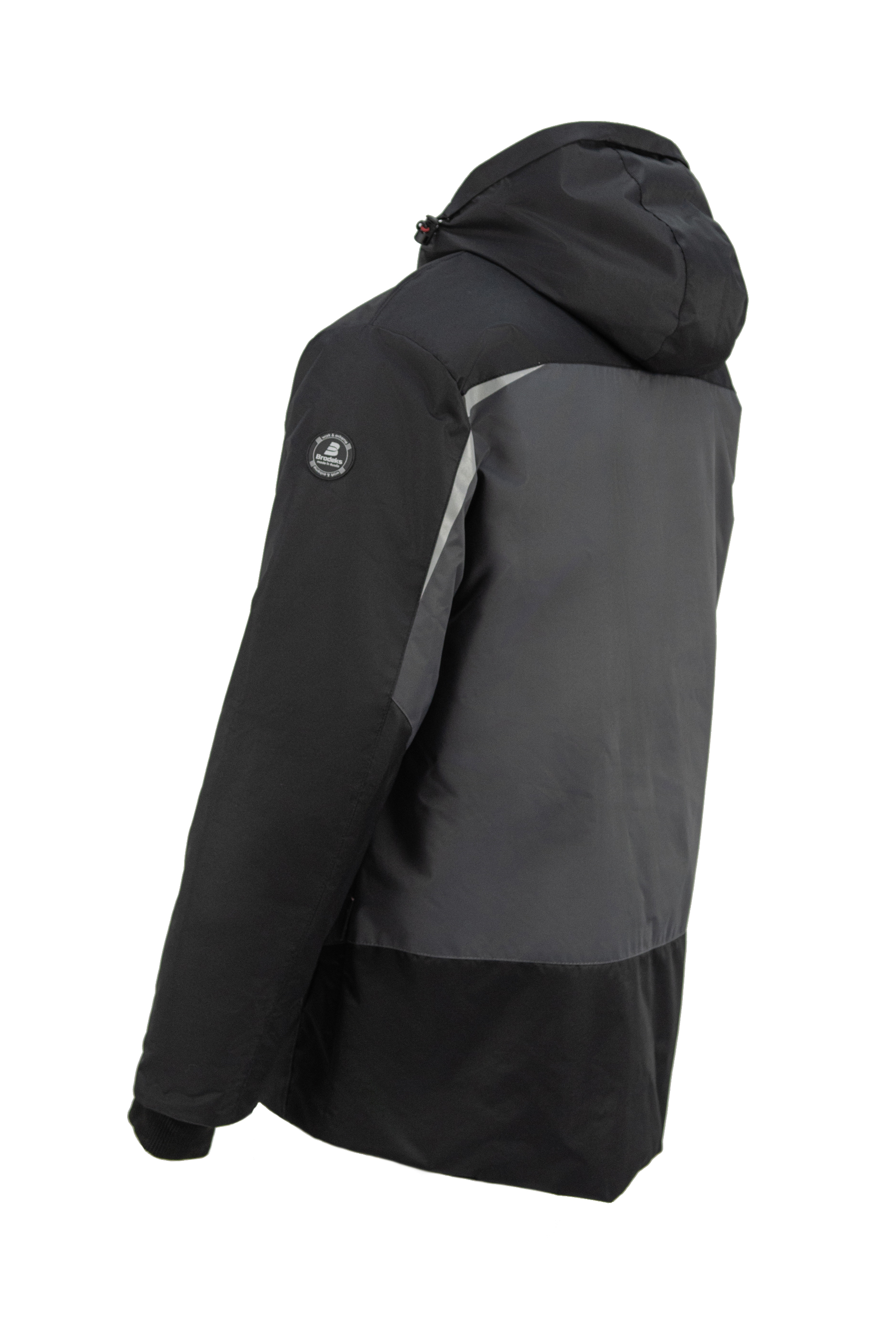 Зимняя куртка Brodeks KW231, серый/черный