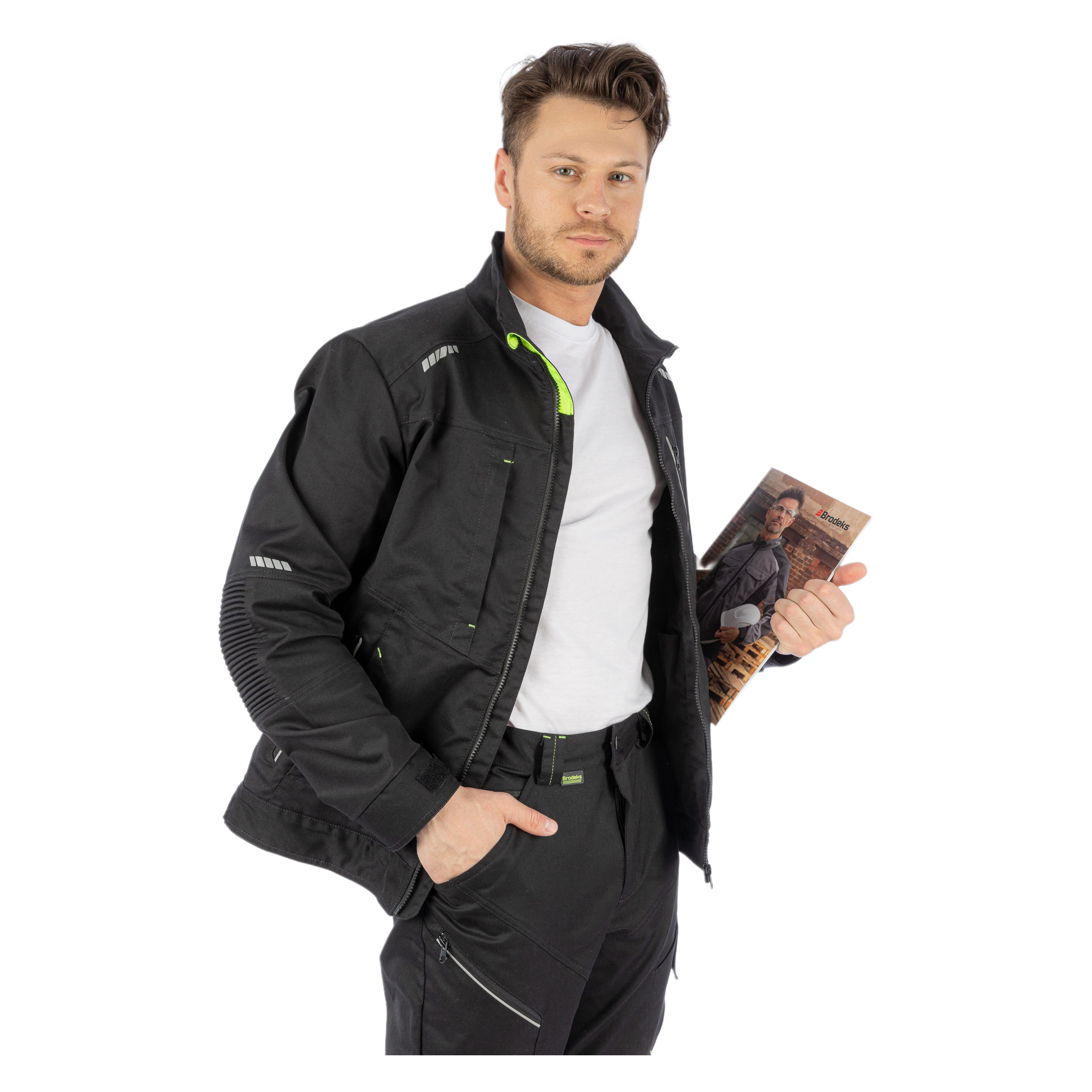 Куртка Brodeks KS209, черный