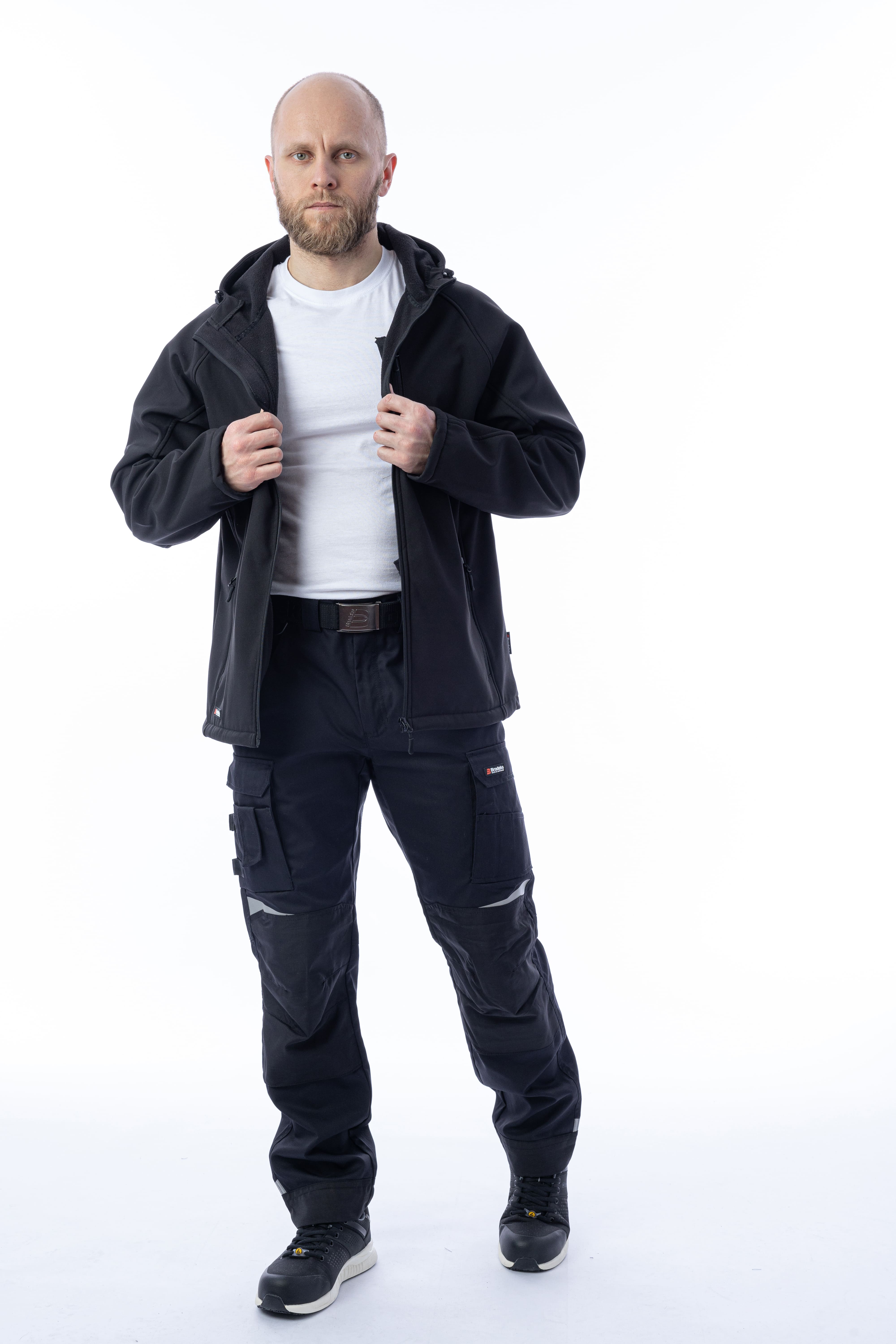 Куртка софтшелл Brodeks KS232, черный