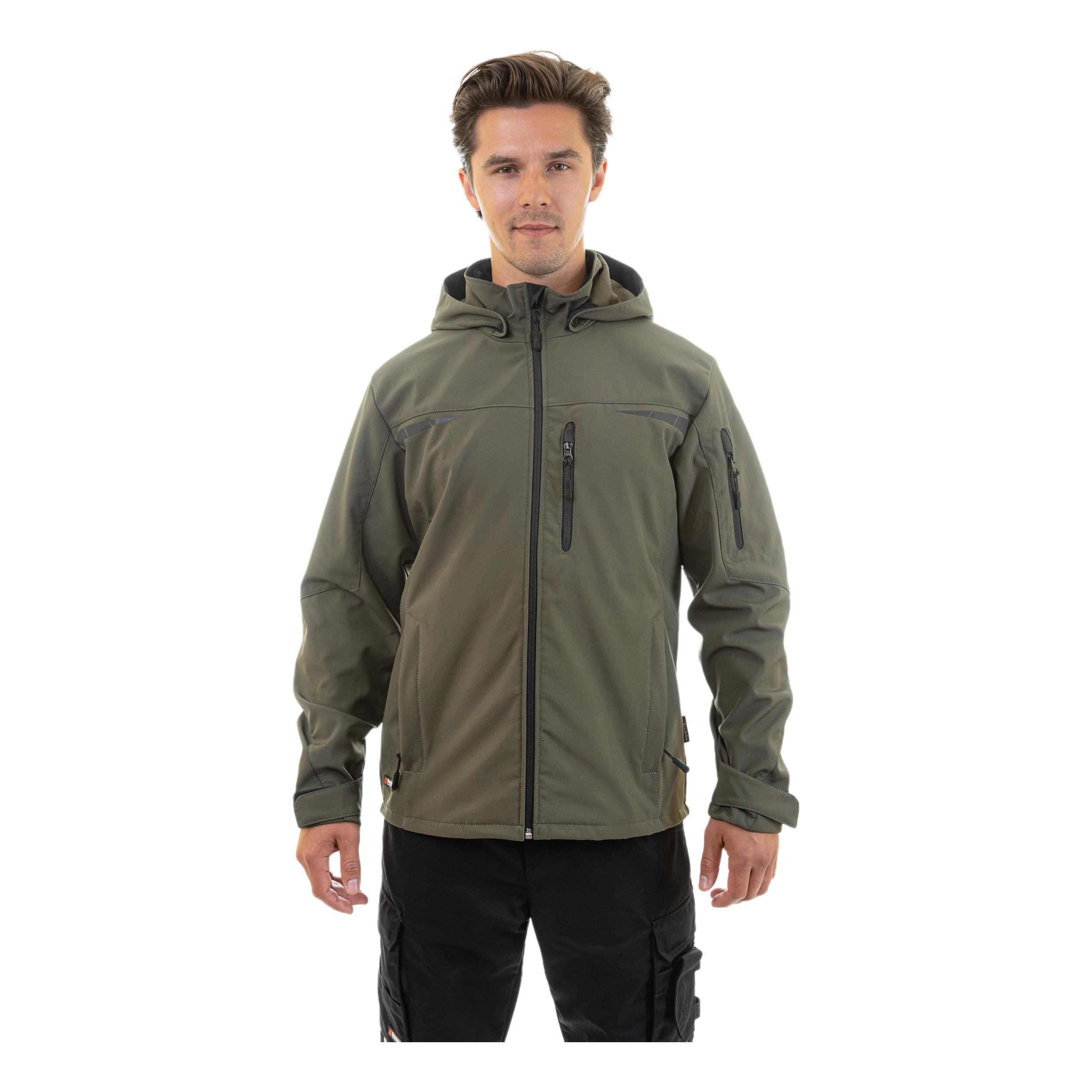 Куртка софтшелл Brodeks KS207, хаки