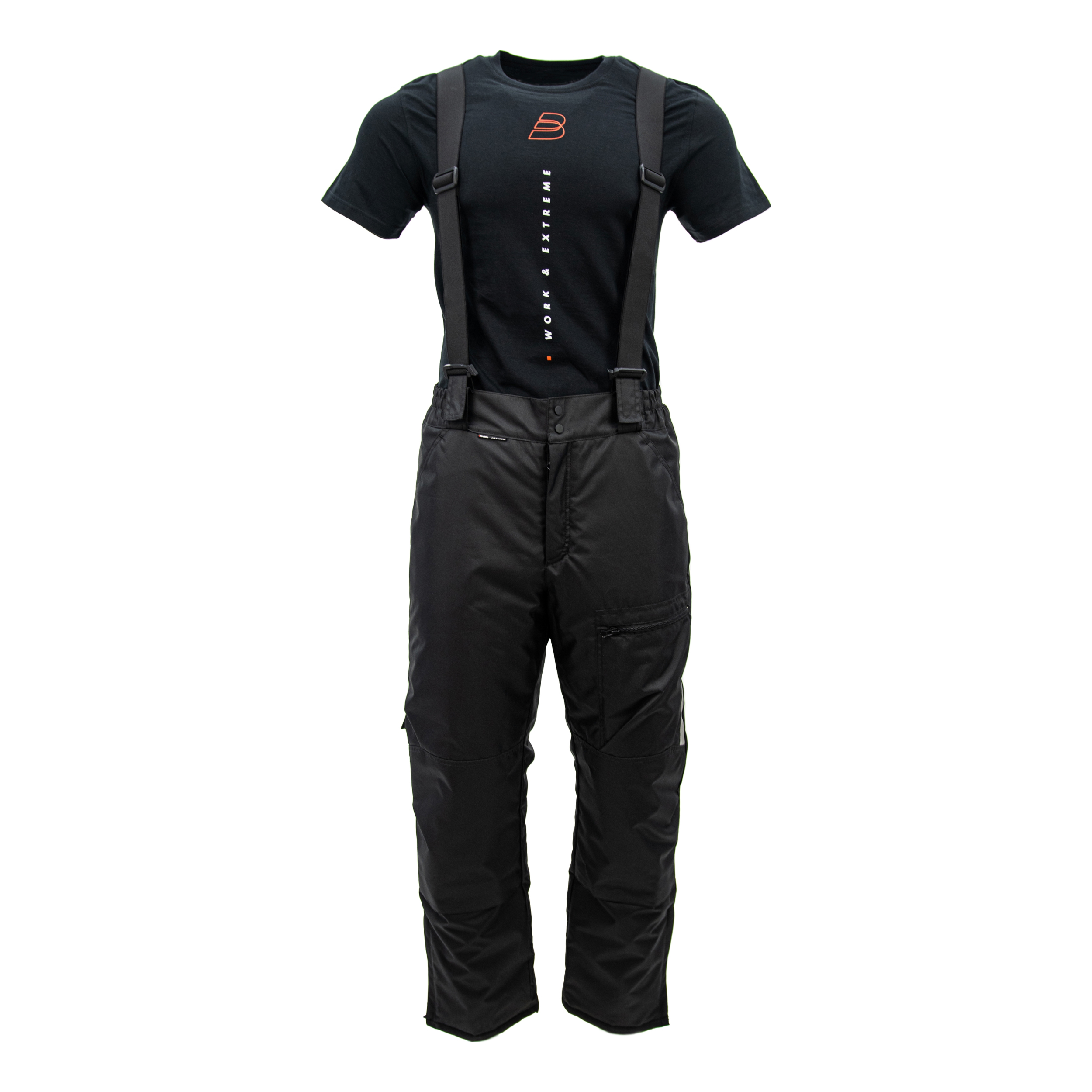 Зимний рабочий костюм Brodeks KW603, синий/черный