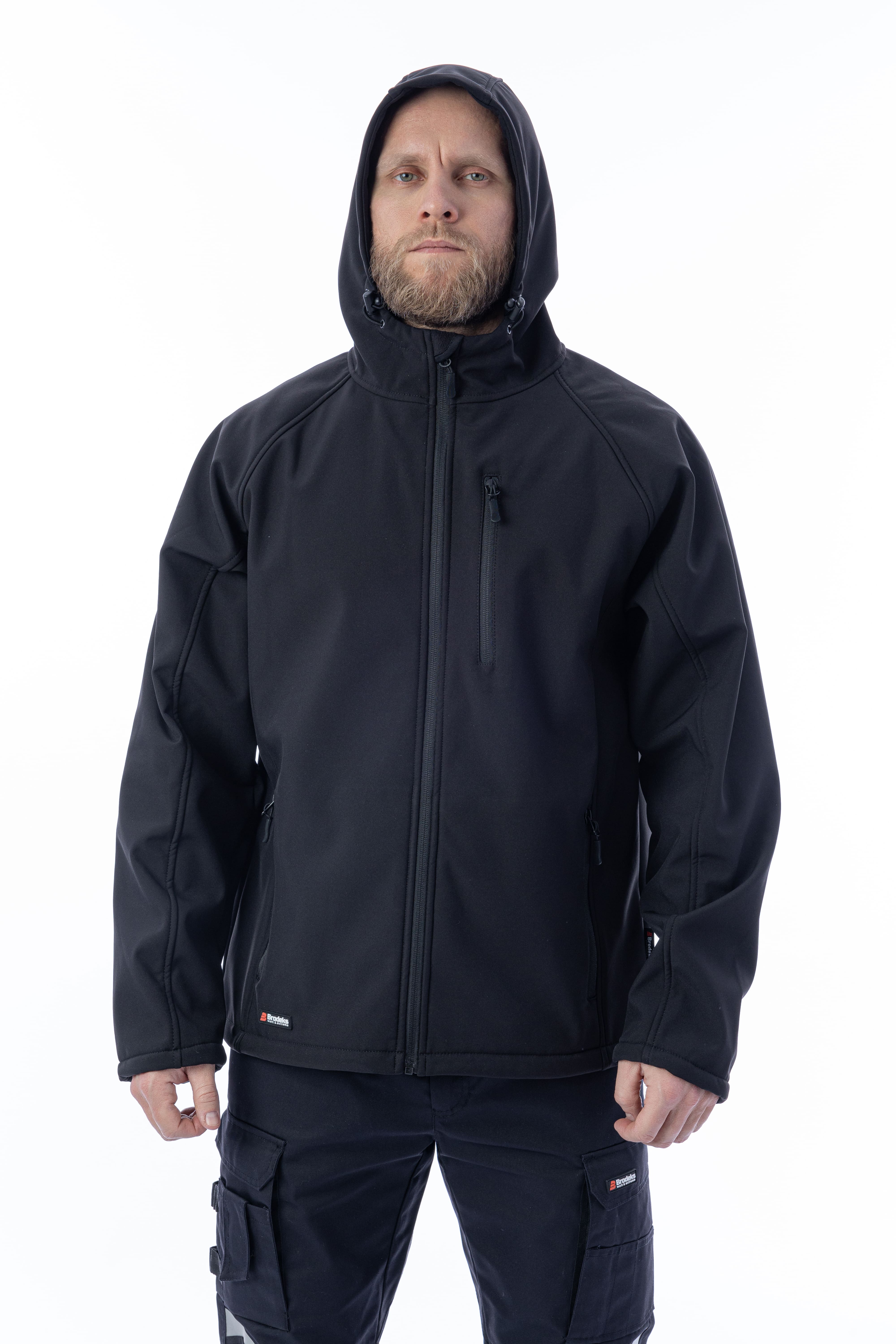 Куртка софтшелл Brodeks KS232, черный