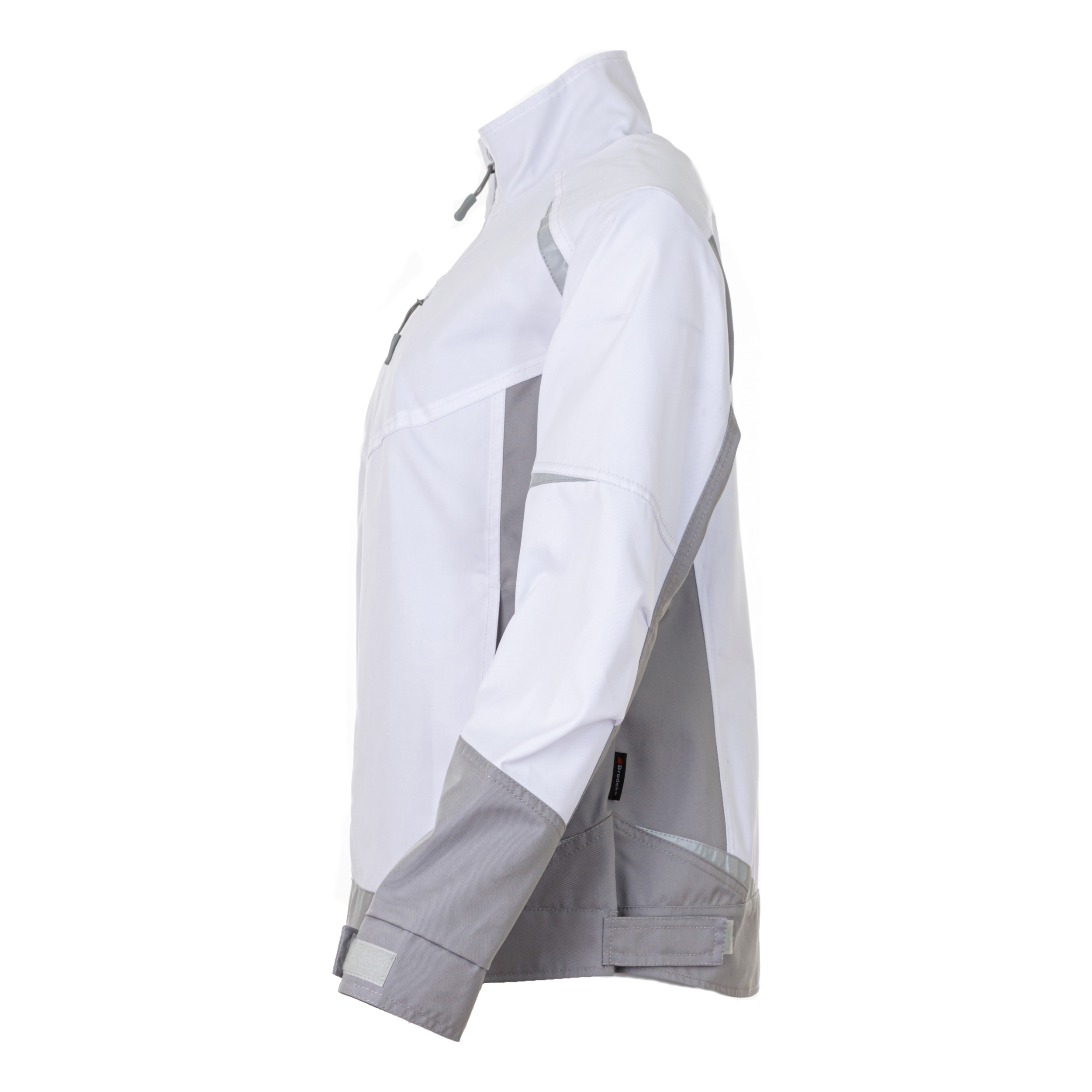 Женская рабочая куртка Brodeks KS228, белый/серый