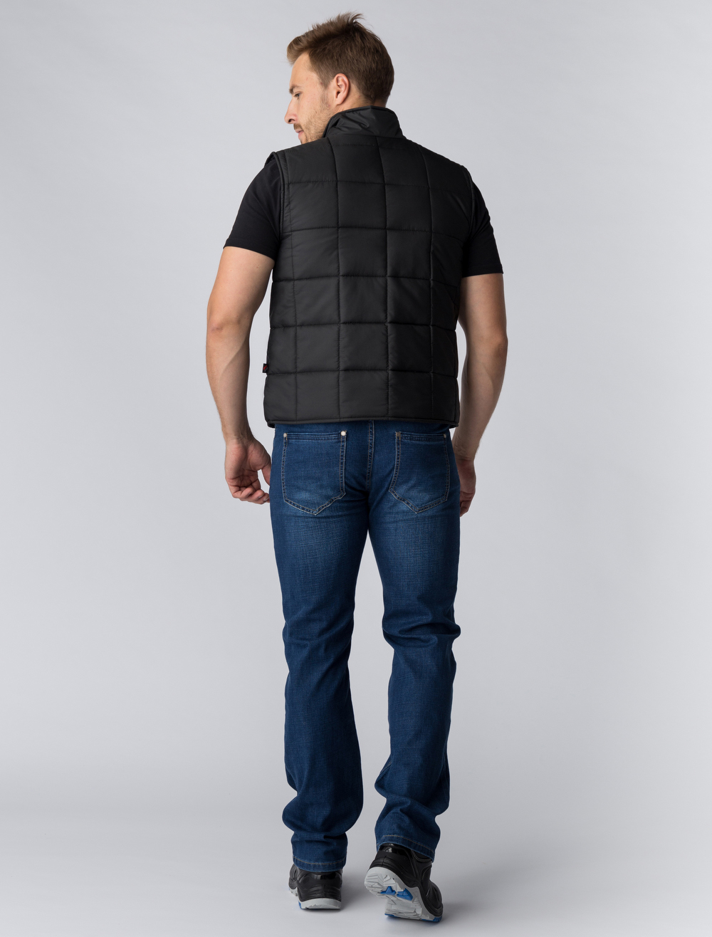 Жилет утепленный Офис (Дюспо), черный