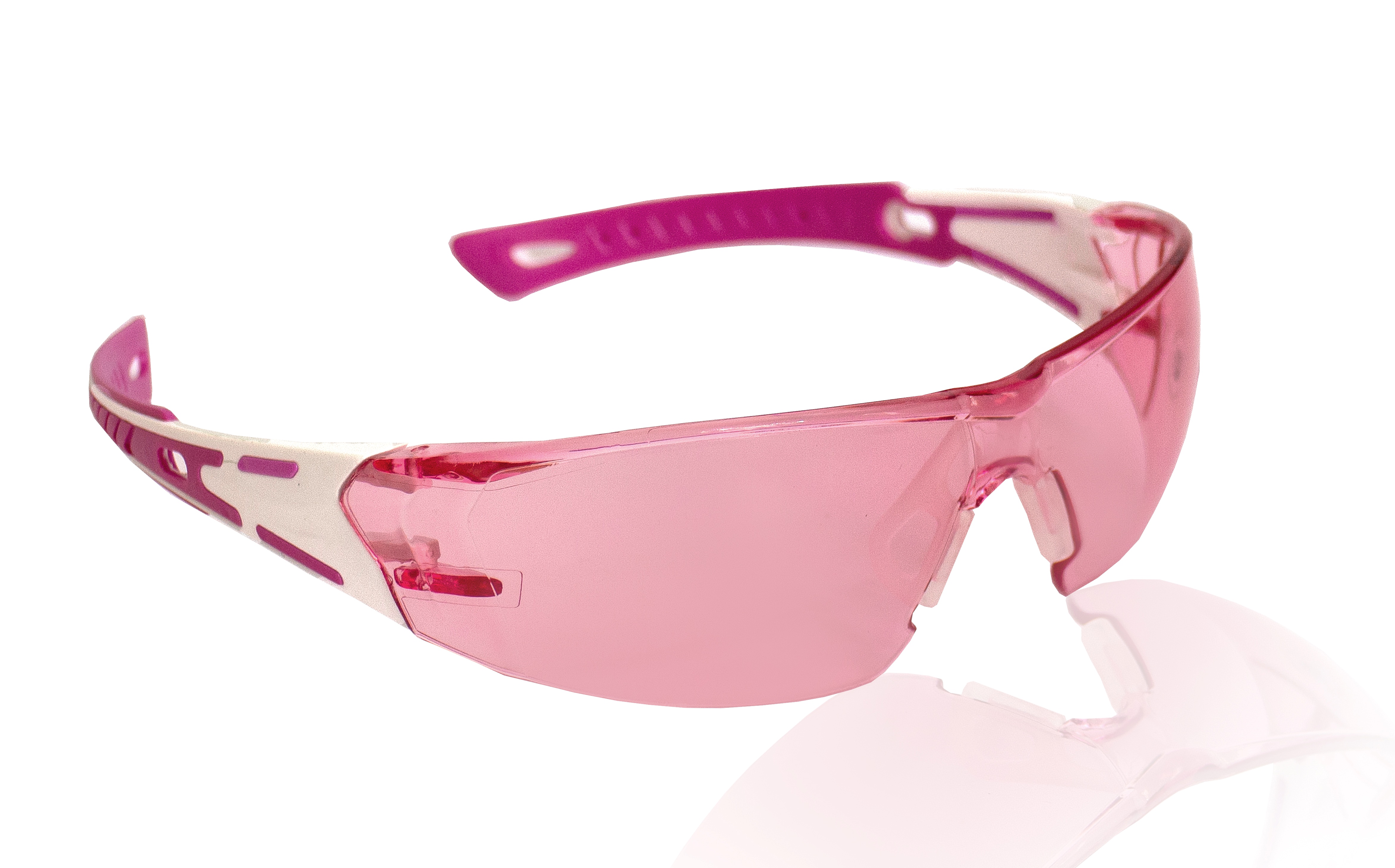 Очки защитные открытые Еланпласт Компаньон арт. ОЧК704 KN, розовый
