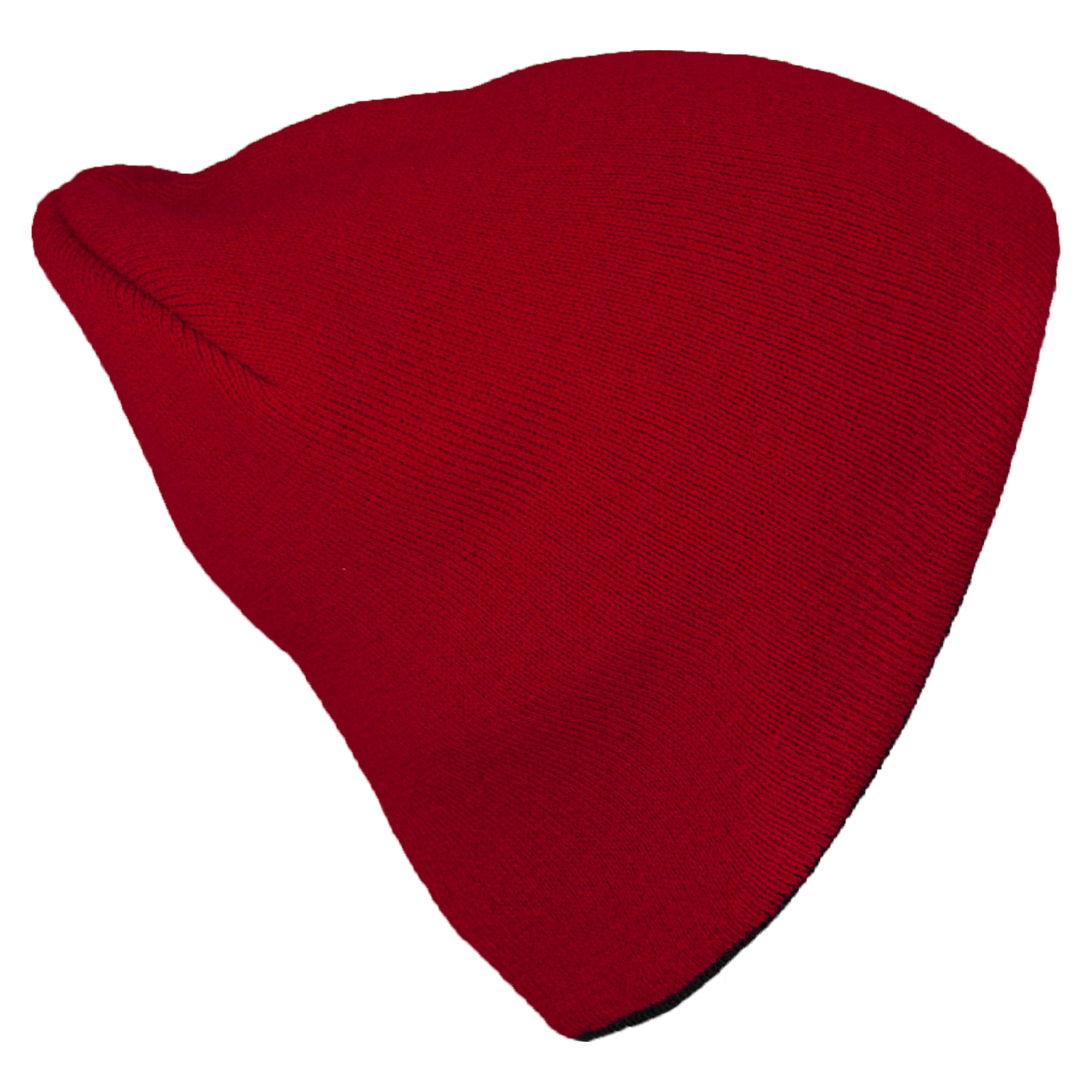 Шапка Brodeks bicolor красный-черный