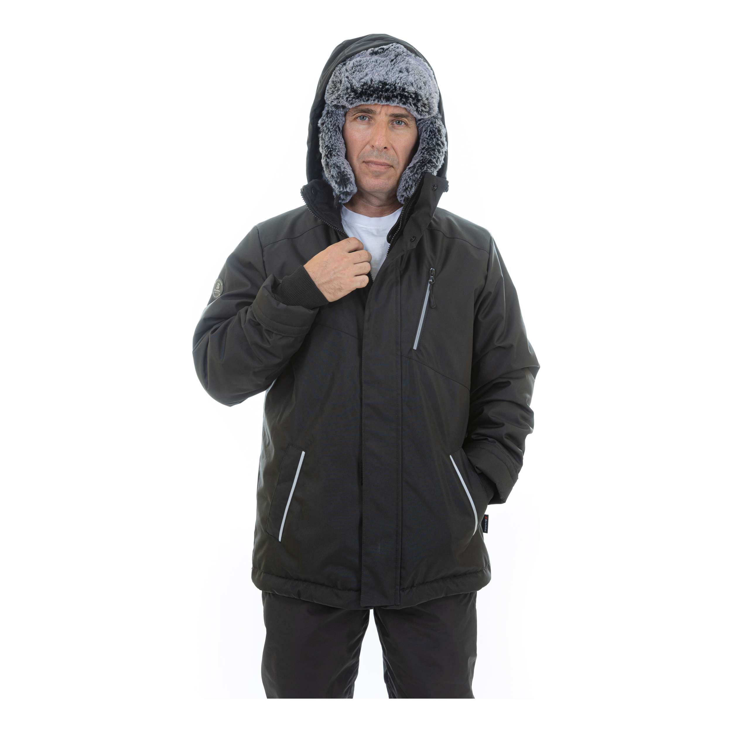 Зимняя куртка Brodeks KW210, черный