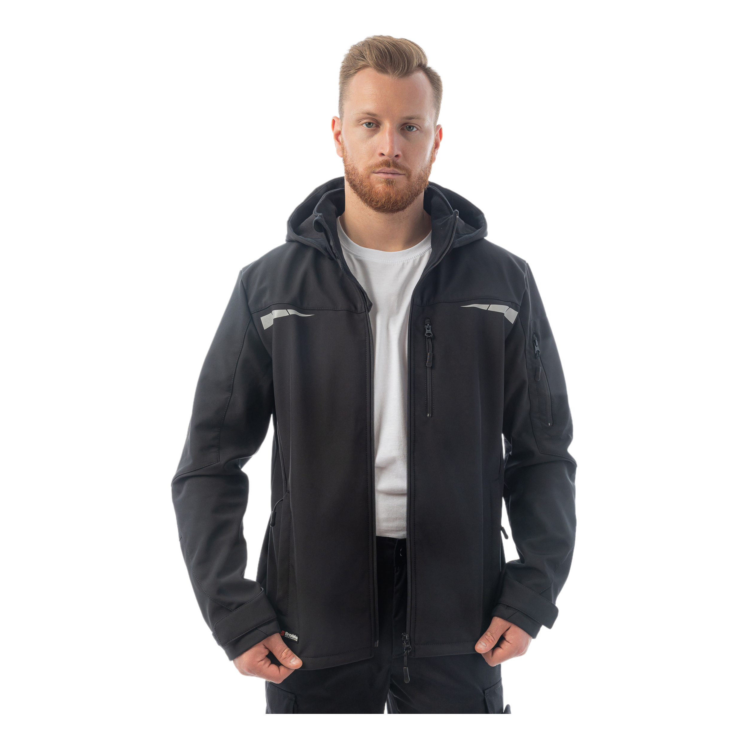 Куртка софтшелл Brodeks KS207, черный